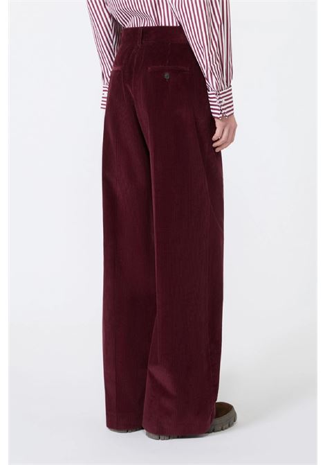 Pantalone in velluto di cotone MAX MARA WEEKEND | 2625136012600004